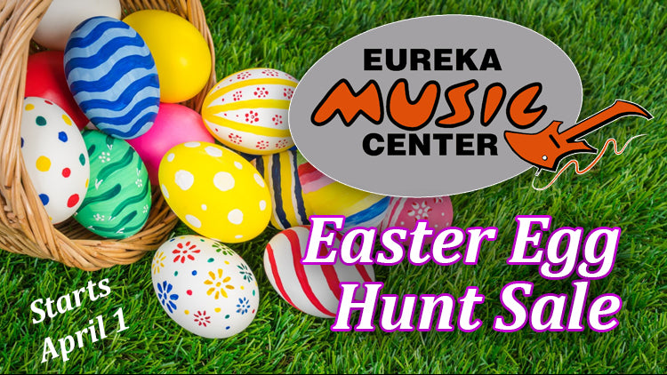 Easter Egg Hunt Sale at Eureka Music