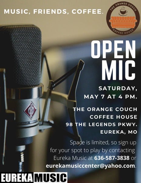 Open Mic at the Orange Couch Coffee House 5/7/22