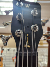 Load image into Gallery viewer, Warwick Corvette Rock Bass 5 String Electric Bass Guitar with strap locks and Gator hard case - USED