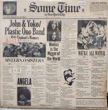 Load image into Gallery viewer, John & Yoko Plastic Ono Band Some Time in New York City Vinyl LP - USED