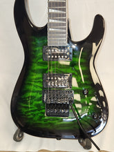 Load image into Gallery viewer, Jackson JS32Q Transparent Green Burst Electric Guitar - Like New
