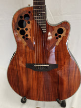 Load image into Gallery viewer, Ovation Celebrity Elite Plus Mid Cutaway CE44P - FKOA Figured Koa Acoustic Electric Guitar - Like New