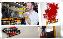 Load image into Gallery viewer, Straight Cymbal Stand (2 Pack) by GRIFFIN - Double Braced Legs, Slip-Proof Gear Holder - Light-Duty