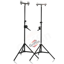 Load image into Gallery viewer, Light Trussing Stands by GRIFFIN - T Adapter DJ Booth Kit & Truss System for Lighting Cans & Speaker