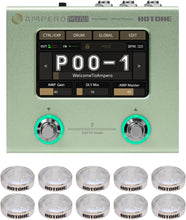 Load image into Gallery viewer, HOTONE Multi Effects Processor Pedal Guitar Bass Amp Modeling IR Cabinets Simulation Multi Language Multi-Effects with Expression Pedal Stereo OTG USB Audio Interface Ampero Mini MP-50 (Matcha)