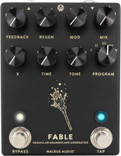 Load image into Gallery viewer, Walrus Audio Fable Granular Soundscape Generator, Black Guitar Effects Pedal