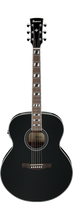 Load image into Gallery viewer, Ibanez AJ70M1EBK Jumbo Acoustic Electric Guitar