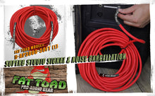 Load image into Gallery viewer, 1/4" to 1/4 Speaker Cable by FAT TOAD - 50ft Professional Pro Audio Red DJ Speaker PA Patch Cord