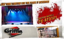 Load image into Gallery viewer, Light Truss Stand System by GRIFFIN - I-Beam Trussing Set & DJ Booth Platform Kit - Hanging Mount