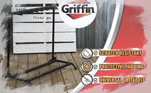 Load image into Gallery viewer, Seven Guitar Rack Stand by GRIFFIN - Floor Storage Holder for Multiple Guitars - Neck Mount Support
