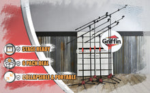 Load image into Gallery viewer, Microphone Boom Stand with Mic Clip Adapter (Pack of 6) by GRIFFIN - Adjustable Holder Mount