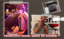 Load image into Gallery viewer, Microphone Boom Stand (GRIFFIN 6 Pack) with Cardioid Vocal Microphones & XLR Mic Cables For Karaoke