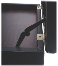 Load image into Gallery viewer, GRIFFIN Premium Antique Piano Bench - Adjustable Black Solid Wood Frame & PU Leather Padded Cushion