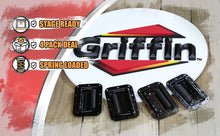 Load image into Gallery viewer, Flush Speaker Cabinet Handles for DJ PA Rack Road Case (Set of 4) by GRIFFIN - Spring Loaded