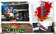 Load image into Gallery viewer, Cardioid Dynamic Microphone with Mic Clip by FAT TOAD - Vocal Handheld, Unidirectional Singing Mic