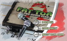 Load image into Gallery viewer, Dynamic Vocal Microphones with Clips (2 Pack) FAT TOAD - Cardioid Handheld, Unidirectional Mic