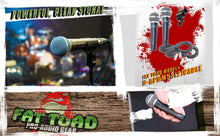 Load image into Gallery viewer, Vocal Microphones with XLR Mic Cables & Clips (2 Pack) FAT TOAD - Studio Cardioid Dynamic Handheld