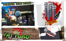 Load image into Gallery viewer, Cardioid Microphones with Clips (4 Pack) by FAT TOAD - Vocal Handheld, Wired Unidirectional Mic