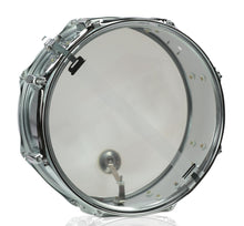 Load image into Gallery viewer, Metal Snare Drum by GRIFFIN - 14" x 5.5" inch Steel Chrome Shell - 8 Tuning Lugs & Snare Throw Off