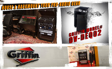 Load image into Gallery viewer, Ultimate Rackmount Studio Mixer Flight Road Case By GRIFFIN - 25U Mount Space Pro-Audio Amp Cabinet