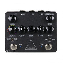 Load image into Gallery viewer, Keeley Dark Side Modern Fuzz w/ Rotary, Vibrato and Delay Guitar Effect Pedal