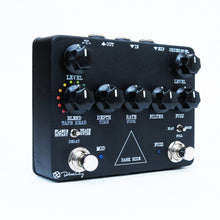 Load image into Gallery viewer, Keeley Dark Side Modern Fuzz w/ Rotary, Vibrato and Delay Guitar Effect Pedal