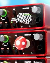 Load image into Gallery viewer, Checkered Focusrite Knob