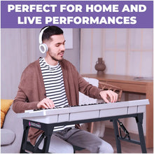 Load image into Gallery viewer, Collapsible Keyboard Stand and Piano Bench Stool