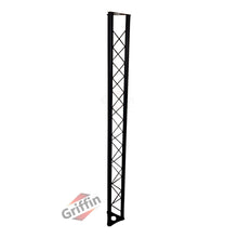 Load image into Gallery viewer, Triangle Truss Segment Extension by GRIFFIN - 5Ft Extra Trussing Section for DJ Booth Lighting