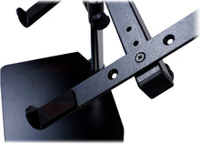 Load image into Gallery viewer, Double DJ Laptop Stand by FAT TOAD - 2 Tier PC Table Holder - Portable Computer Clamp Equipment Rack