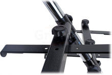 Load image into Gallery viewer, Double DJ Laptop Stand by FAT TOAD - 2 Tier PC Table Holder - Portable Computer Clamp Equipment Rack