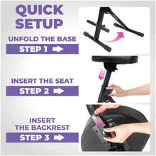 Load image into Gallery viewer, Standard Guitar Stool with Backrest