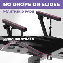 Load image into Gallery viewer, Foldable Z Style Black Piano Stand
