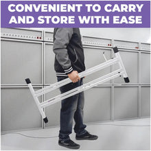 Load image into Gallery viewer, Adjustable X Style White Keyboard Stand
