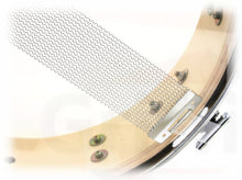 Load image into Gallery viewer, Piccolo Snare Drum 13" x 3.5" by GRIFFIN - 100% Poplar Shell Zebra Wood Finish & Coated Drum Head