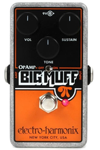 Load image into Gallery viewer, Electro-Harmonix Op-Amp Big Muff Fuzz/Distortion/Sustainer Guitar Effects Pedal
