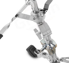 Load image into Gallery viewer, Premium Snare Drum Stand by GRIFFIN - Double Braced Heavy-Duty Weight Mount for Snares, Tom Drums & Adjustable Practice Pad - Percussion Hardware Kit