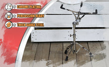 Load image into Gallery viewer, Snare Drum Stand by GRIFFIN - Deluxe Percussion Hardware Base Kit - Double Braced, Light Weight