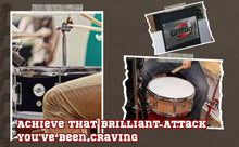 Load image into Gallery viewer, GRIFFIN Snare Drum Kit with Snare Stand, 2 Pairs of Drum Sticks & Drum Key | Wood Shell Drum Set