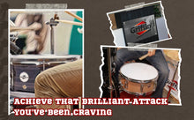 Load image into Gallery viewer, Snare Drum Kit by GRIFFIN | Includes Snare Stand, 2 Pairs of Maple Drum Sticks & Drum Key | 14" x 5.5" Poplar Shell | Percussion Musical Instrument Practice Package