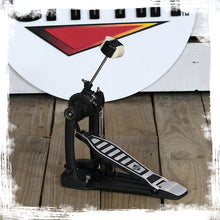 Load image into Gallery viewer, Single Kick Bass Drum Pedal by GRIFFIN - Deluxe Double Chain Foot Percussion Hardware for Intense Play - 4 Sided Beater & Adjustable Power Cam System