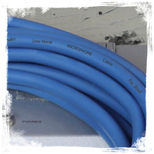 Load image into Gallery viewer, Speakon to 1/4" Male Cables (2 Pack) by FAT TOAD - 25 ft Professional Pro Audio Blue DJ Speaker PA