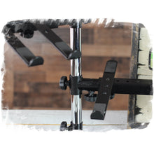 Load image into Gallery viewer, Double DJ Laptop Stand by FAT TOAD - 2 Tier PC Table Holder - Portable Computer Clamp Equipment Rack