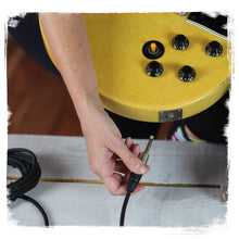 Load image into Gallery viewer, Guitar Cables (8 Pack) Instrument Cord by FAT TOAD - 24GA Patch Conductor for Electric or Acoustic