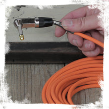 Load image into Gallery viewer, Guitar Cables (6 Pack) Right Angled Instrument Cord by FAT TOAD - 20FT 1/4 Quarter Inch Straight-End