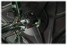 Load image into Gallery viewer, Saddle Drum Throne with Backrest Support by GRIFFIN - Padded Leather Drummer Motorcycle Biker Style