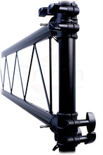 Load image into Gallery viewer, Light Truss Stand System by GRIFFIN - I-Beam Trussing Set & DJ Booth Platform Kit - Hanging Mount