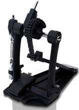 Load image into Gallery viewer, Single Kick Bass Drum Pedal by GRIFFIN - Deluxe Double Chain Foot Percussion Hardware for Intense Play - 4 Sided Beater & Adjustable Power Cam System