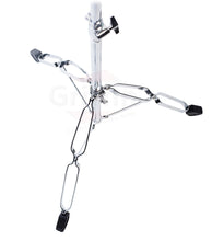 Load image into Gallery viewer, Straight Cymbal Stand (2 Pack) by GRIFFIN - Double Braced Legs, Slip-Proof Gear Holder - Light-Duty