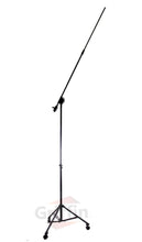 Load image into Gallery viewer, GRIFFIN Professional Studio Microphone Boom Stand with Casters - Extended Height Recording Mic